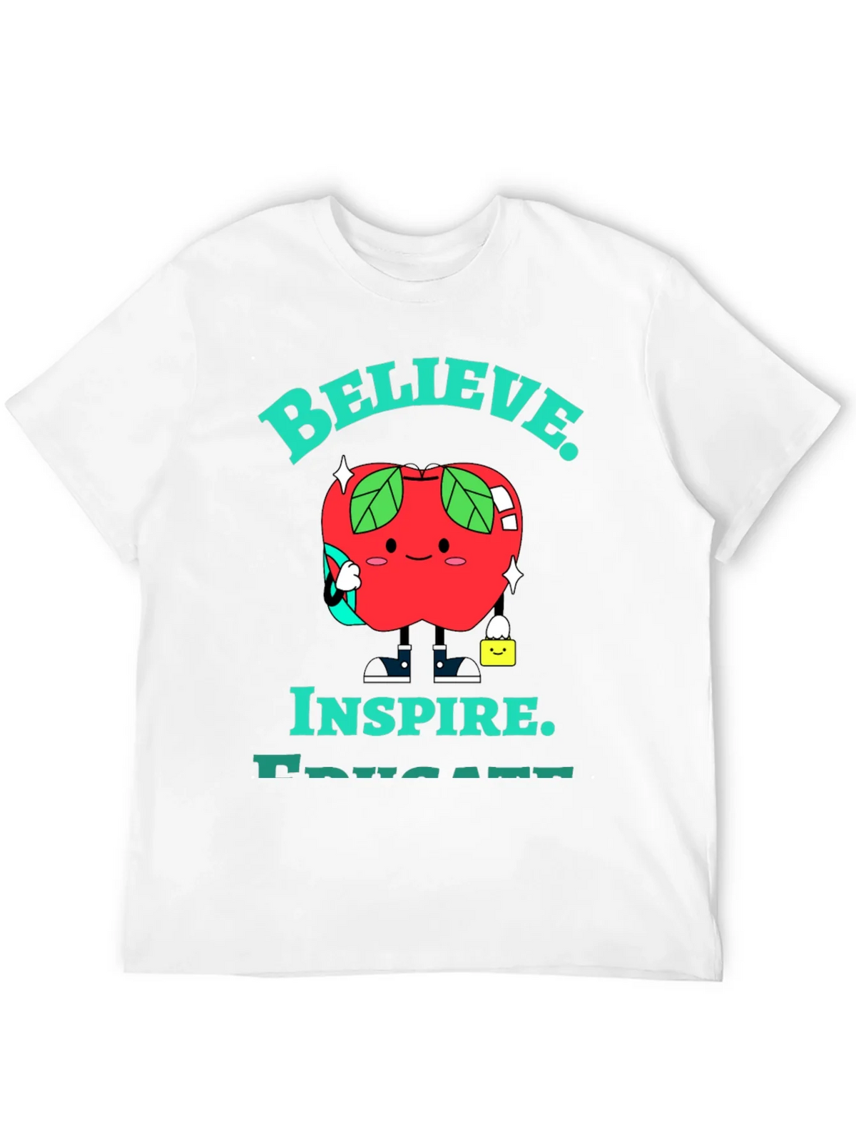 Believe Inspire Apple T-Shirt product image 2