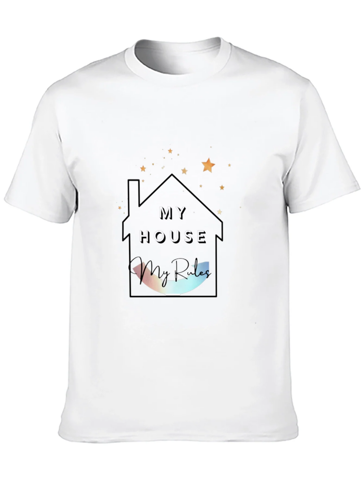 My House My Rules Black Tee product image 9