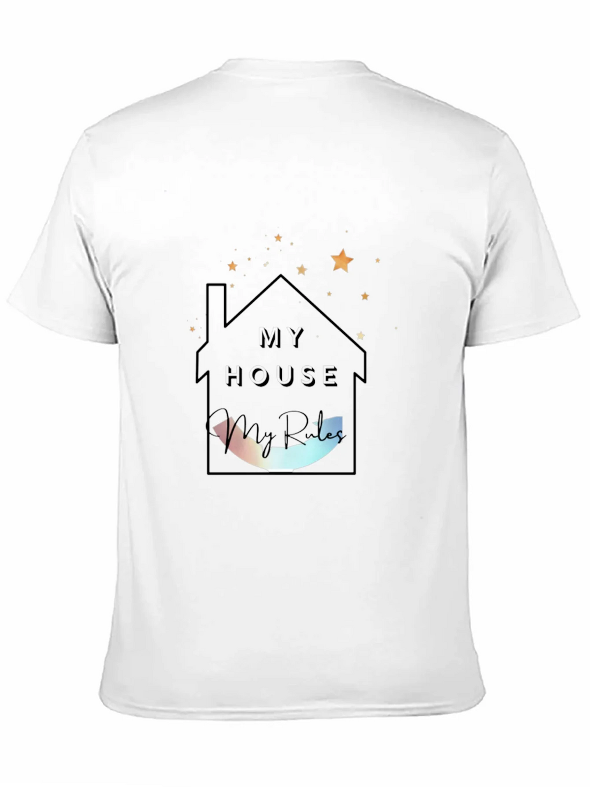 My House My Rules Black Tee product image 10