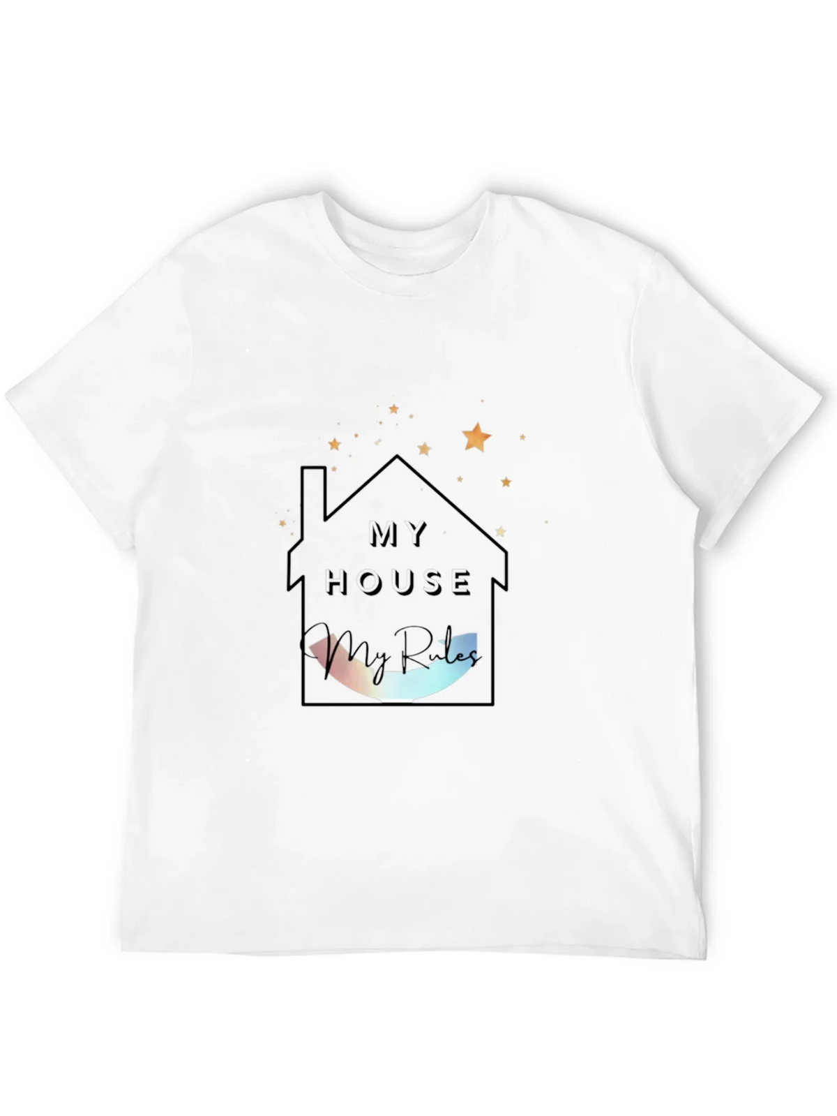 My House My Rules Black Tee product image 11