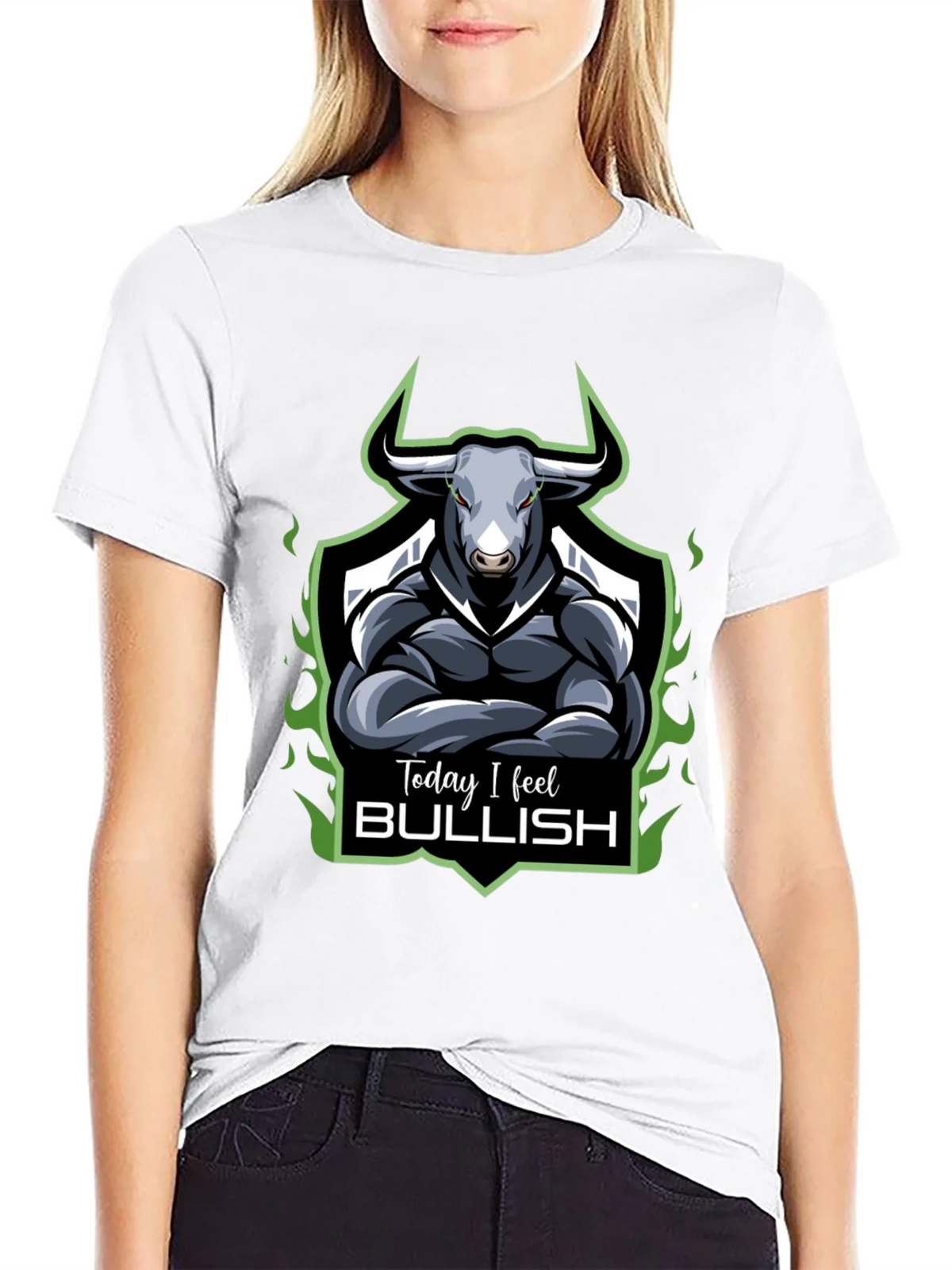 Today I Feel Bullish T-Shirt product image 8