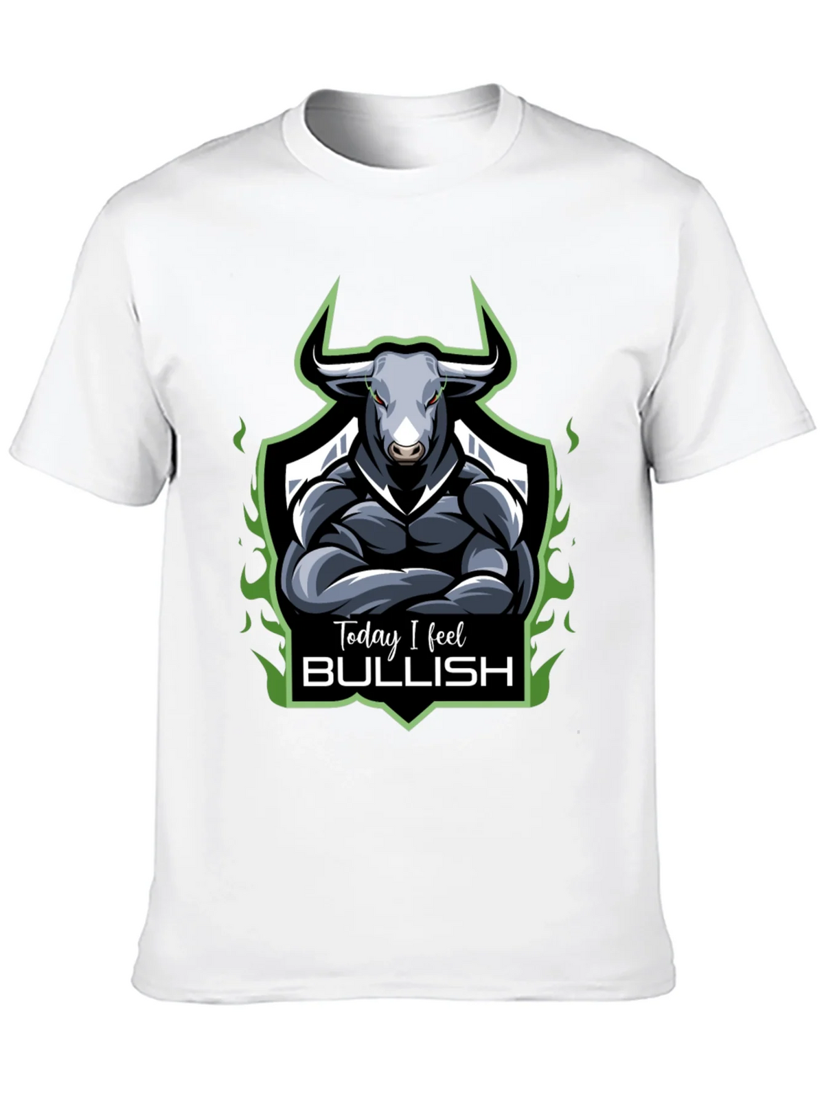 Today I Feel Bullish T-Shirt product image 9