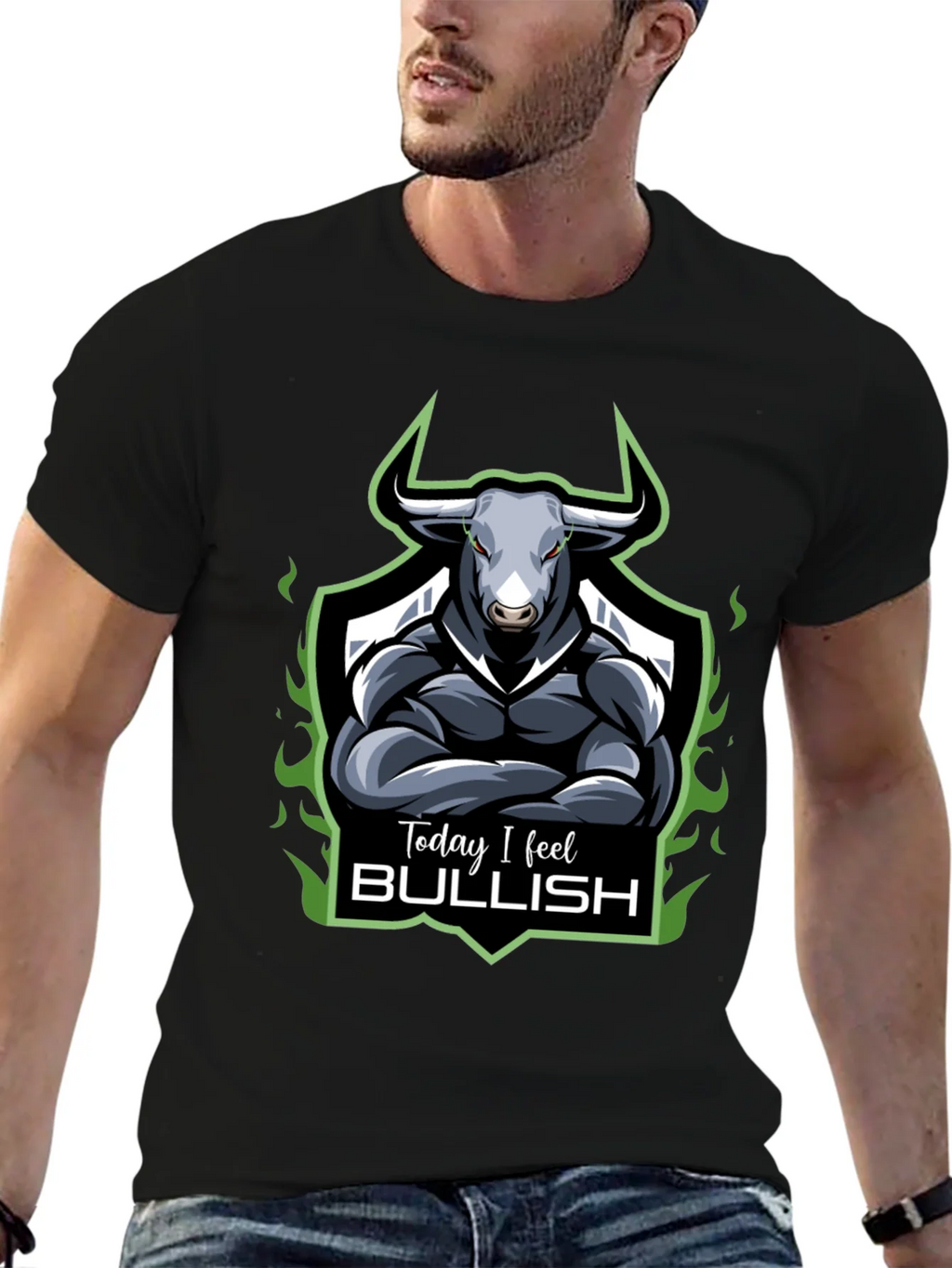 Today I Feel Bullish T-Shirt product image 6