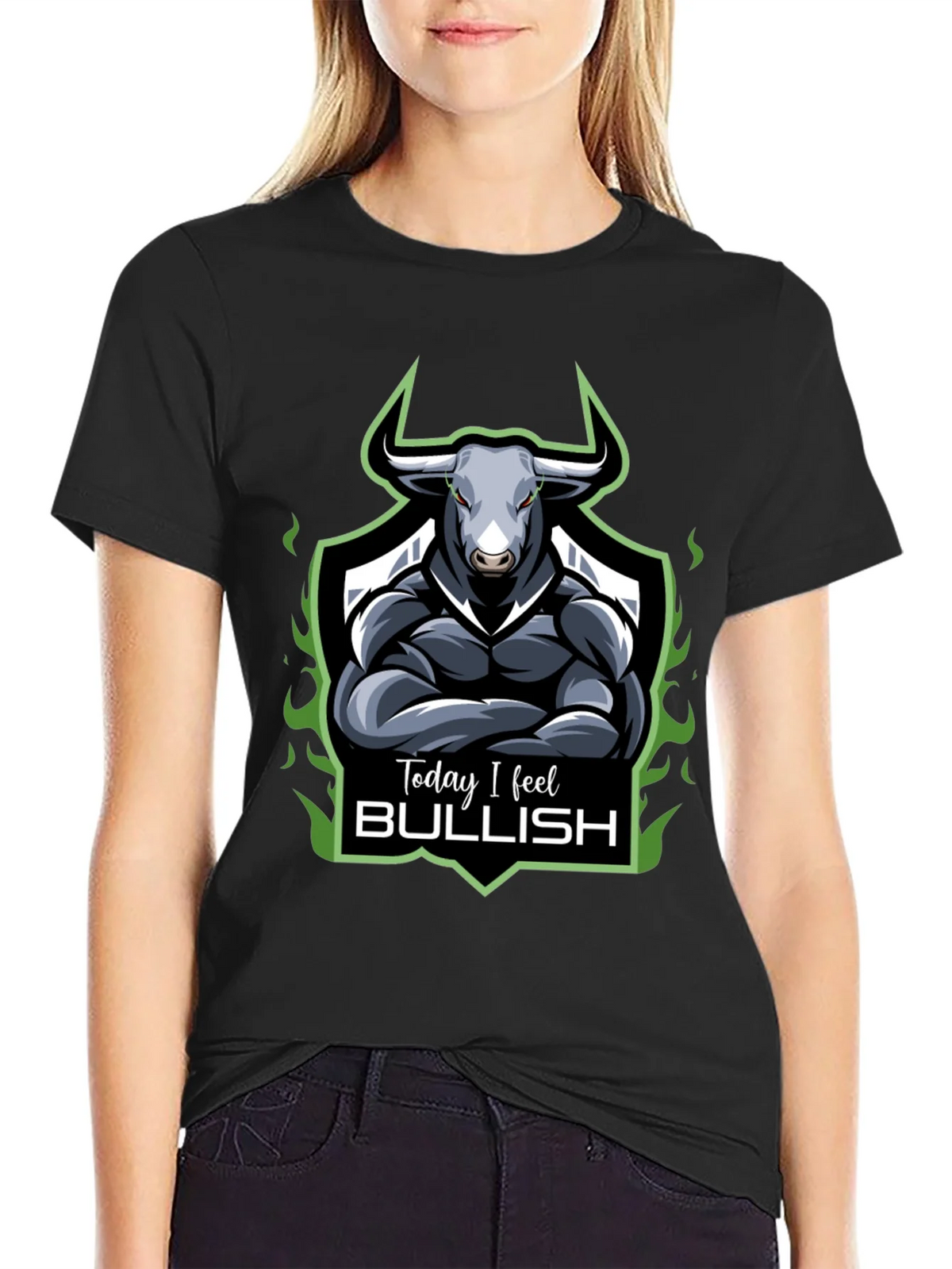 Today I Feel Bullish T-Shirt product image 2