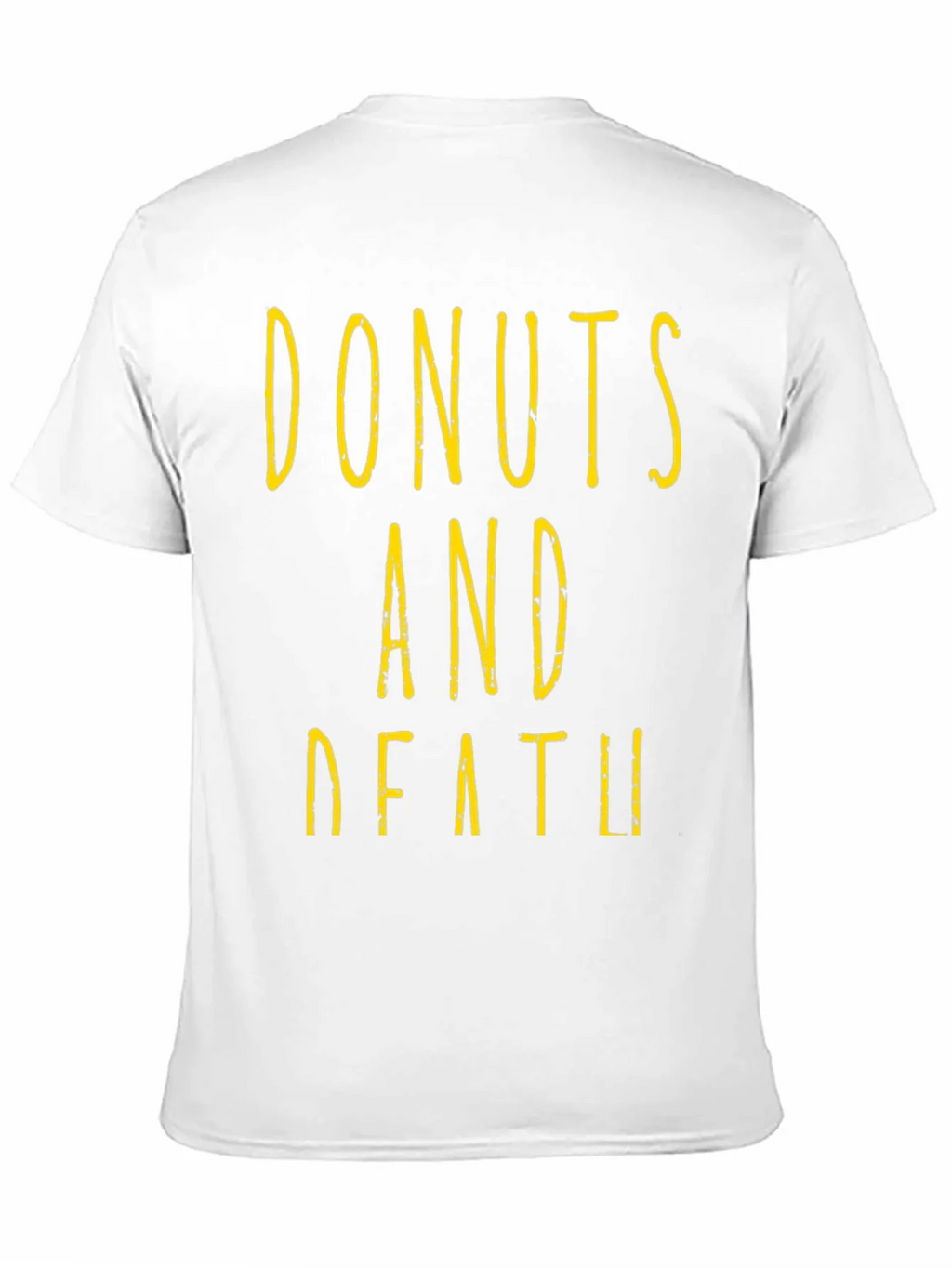 Donuts And Death Graphic Tee - Black product image 10