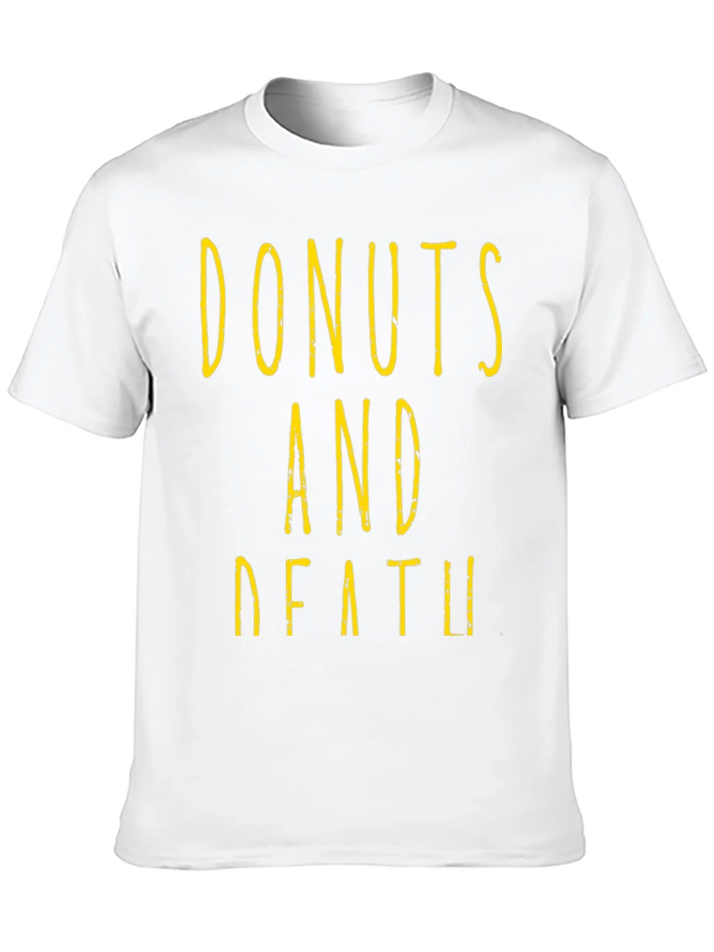 Donuts And Death Graphic Tee - Black product image 9