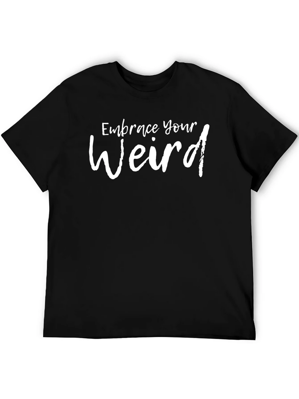 Embrace Your Weird Black Graphic Tee product image 5
