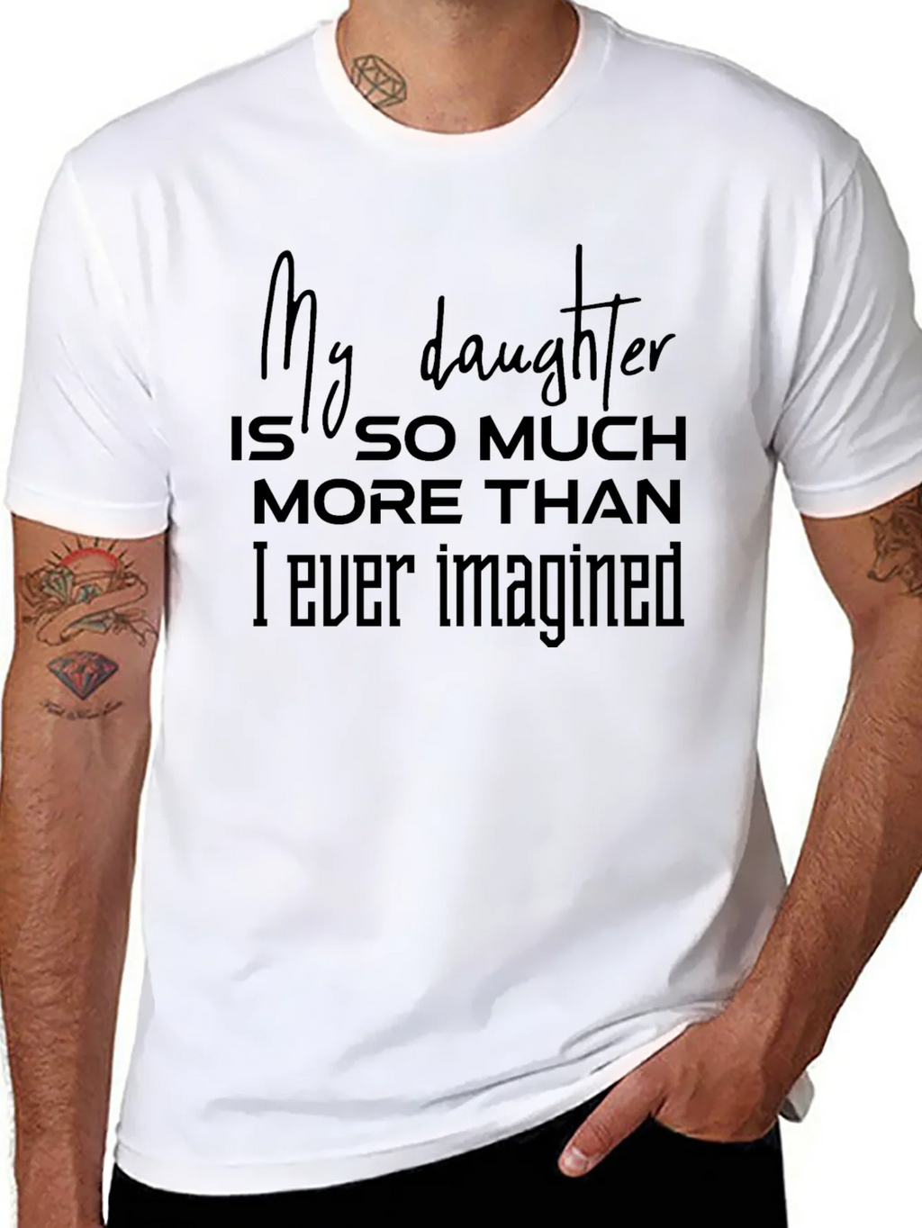 My Daughter T-Shirt - Fathers Day Gift product image 7