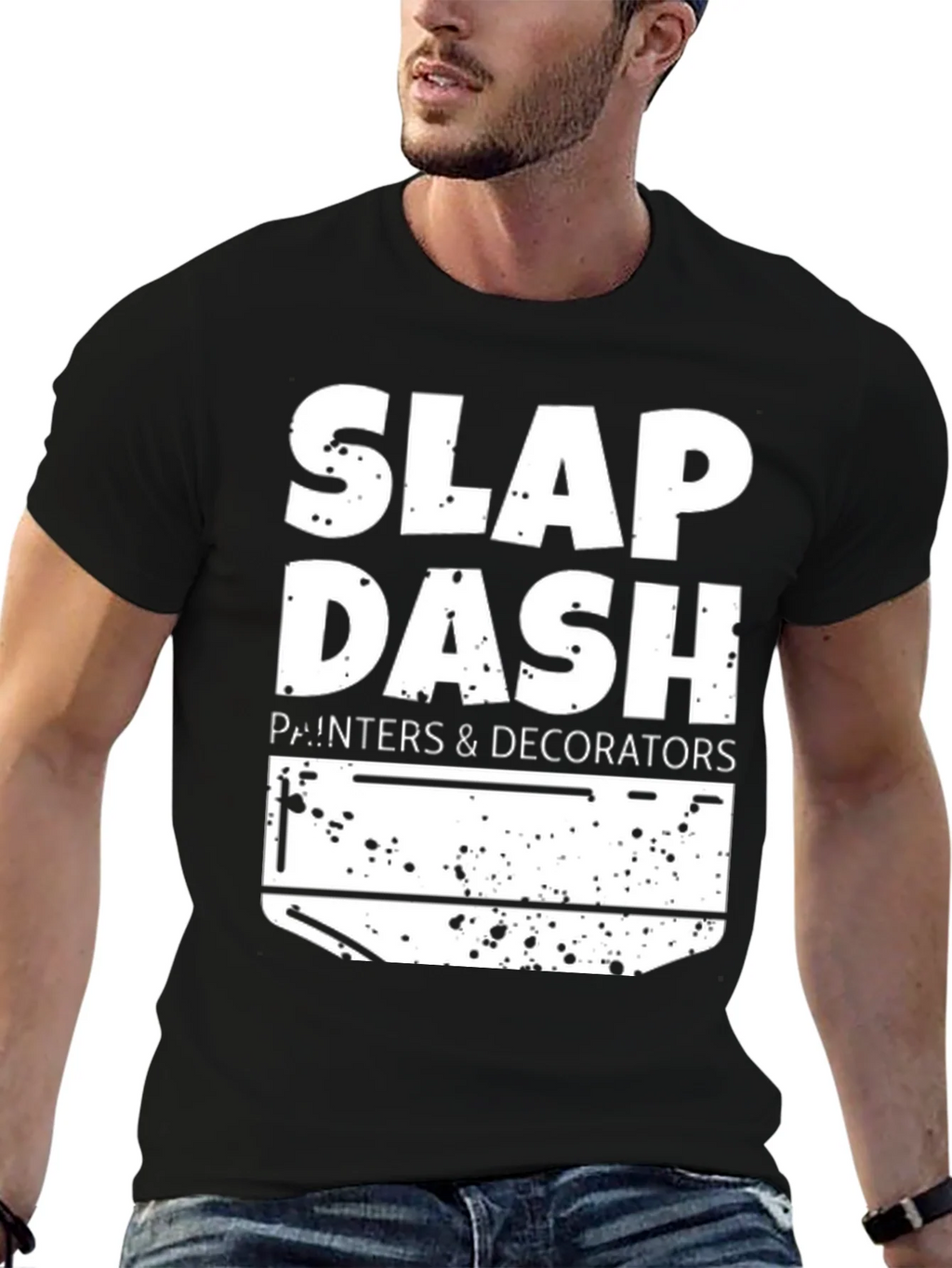 Slap Dash Painters T-Shirt - Funny Decorator Tee product image 5