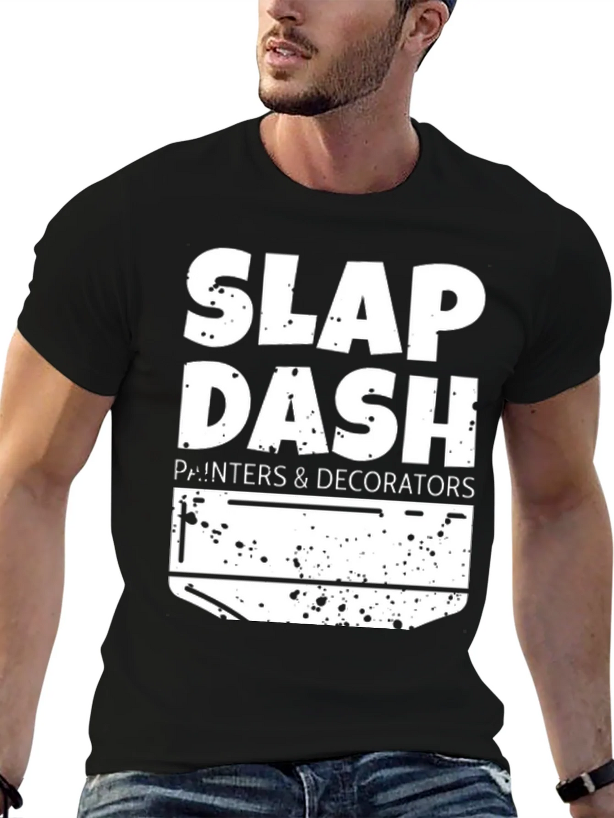 Slap Dash Painters T-Shirt - Funny Decorator Tee product image 5