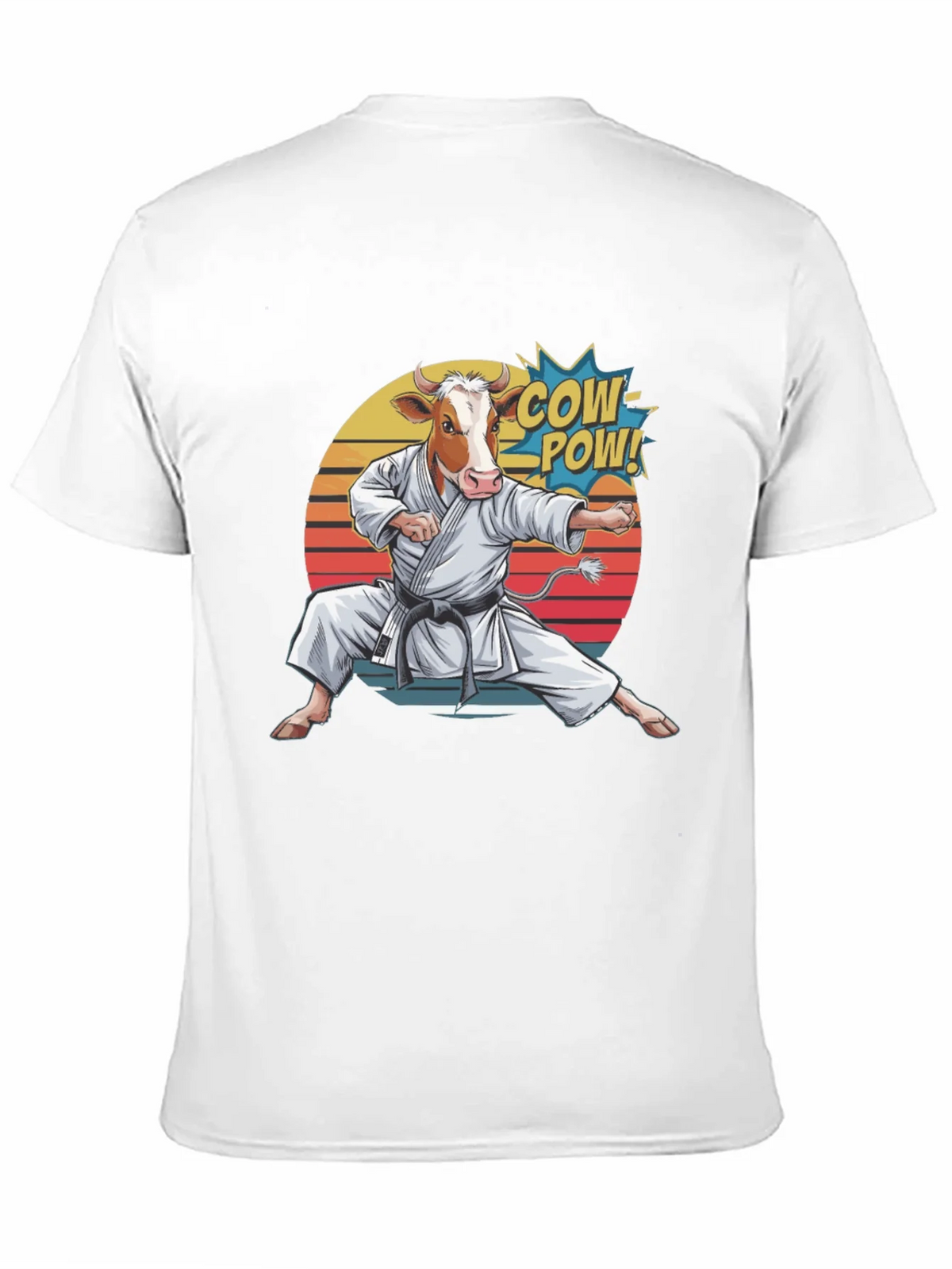 Cow Karate T-Shirt - Funny Animal Tee product image 10