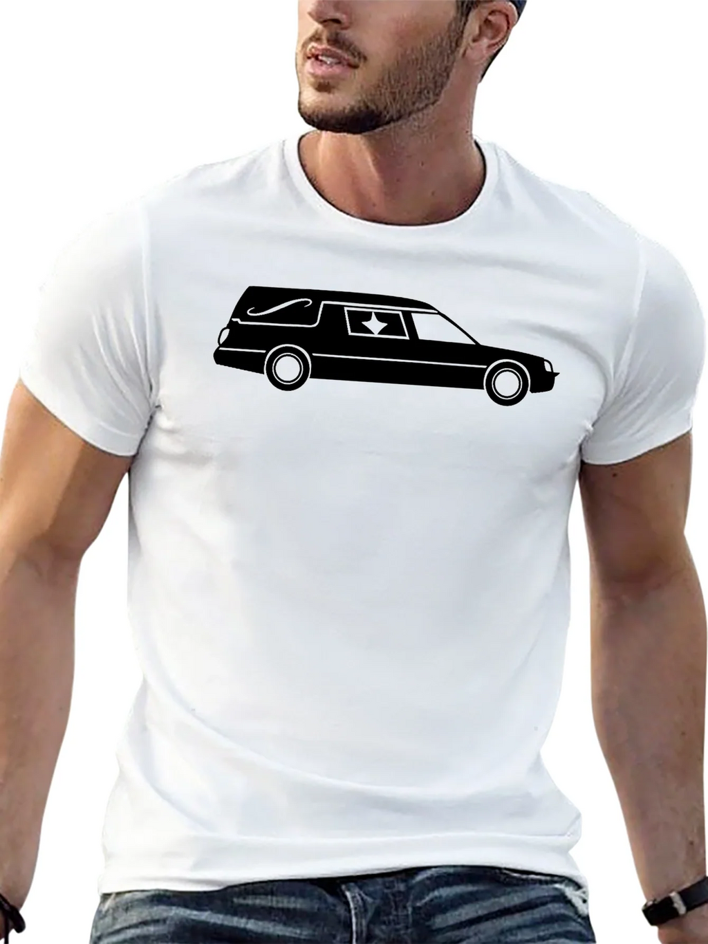 Hearse Silhouette T-Shirt product image 12