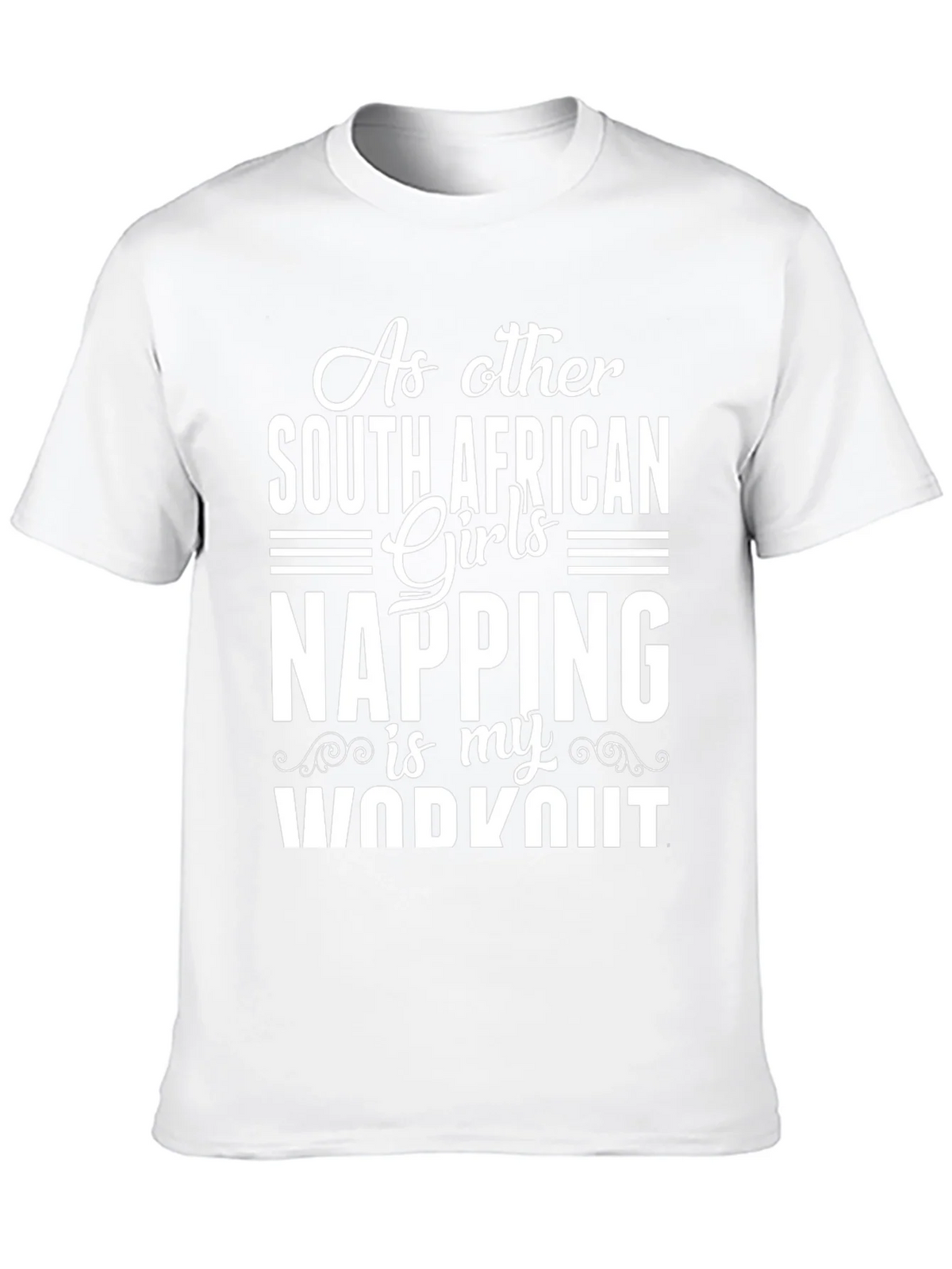 Funny Napping Workout T-Shirt - South African Girls product image 9