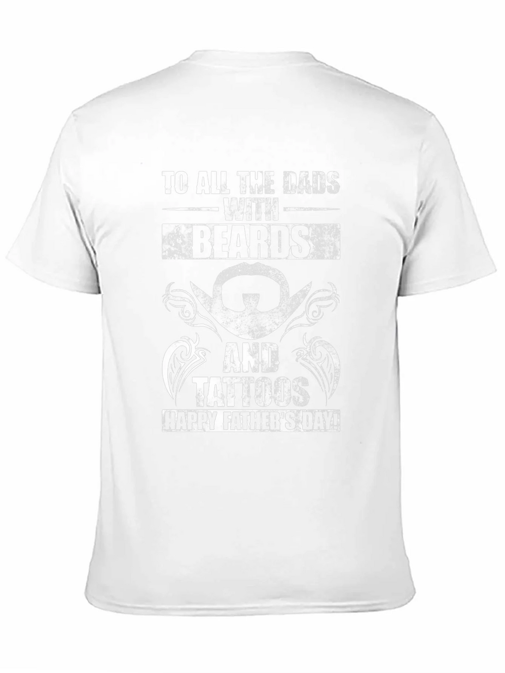 Bearded & Tattooed Dad T-Shirt - Happy Fathers Day! product image 10