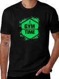 Gym Time Graphic T-Shirt - Fitness Apparel product image 1