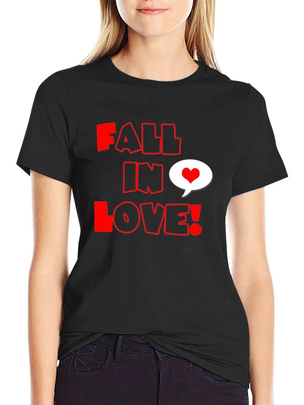 Fall In Love Graphic Tee product image 2