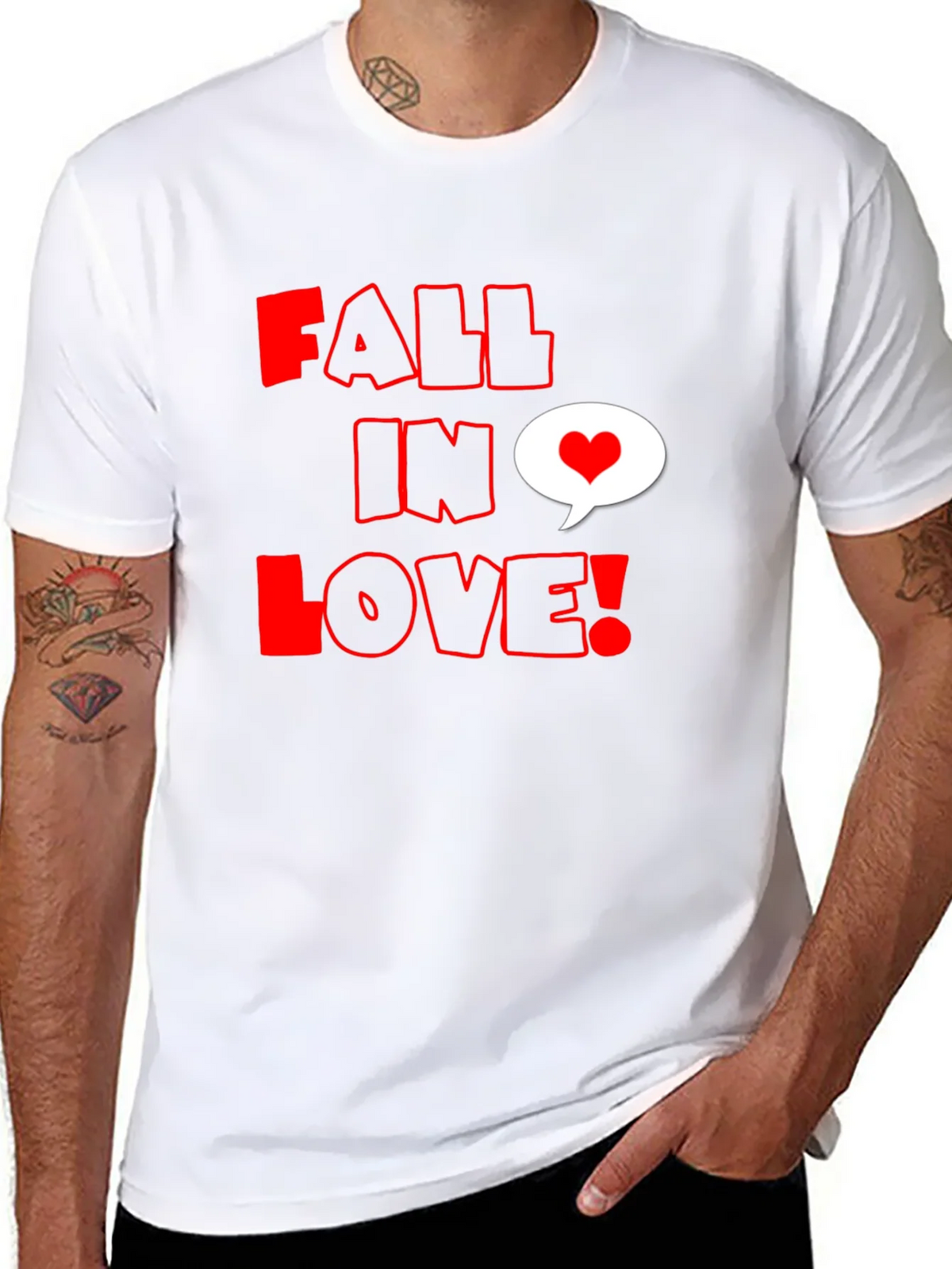 Fall In Love Graphic Tee product image 7