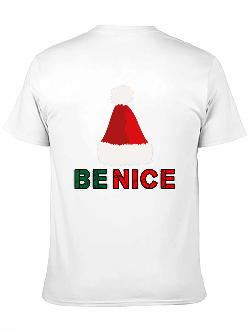 Be Nice Christmas T-Shirt - Holiday Festive Top