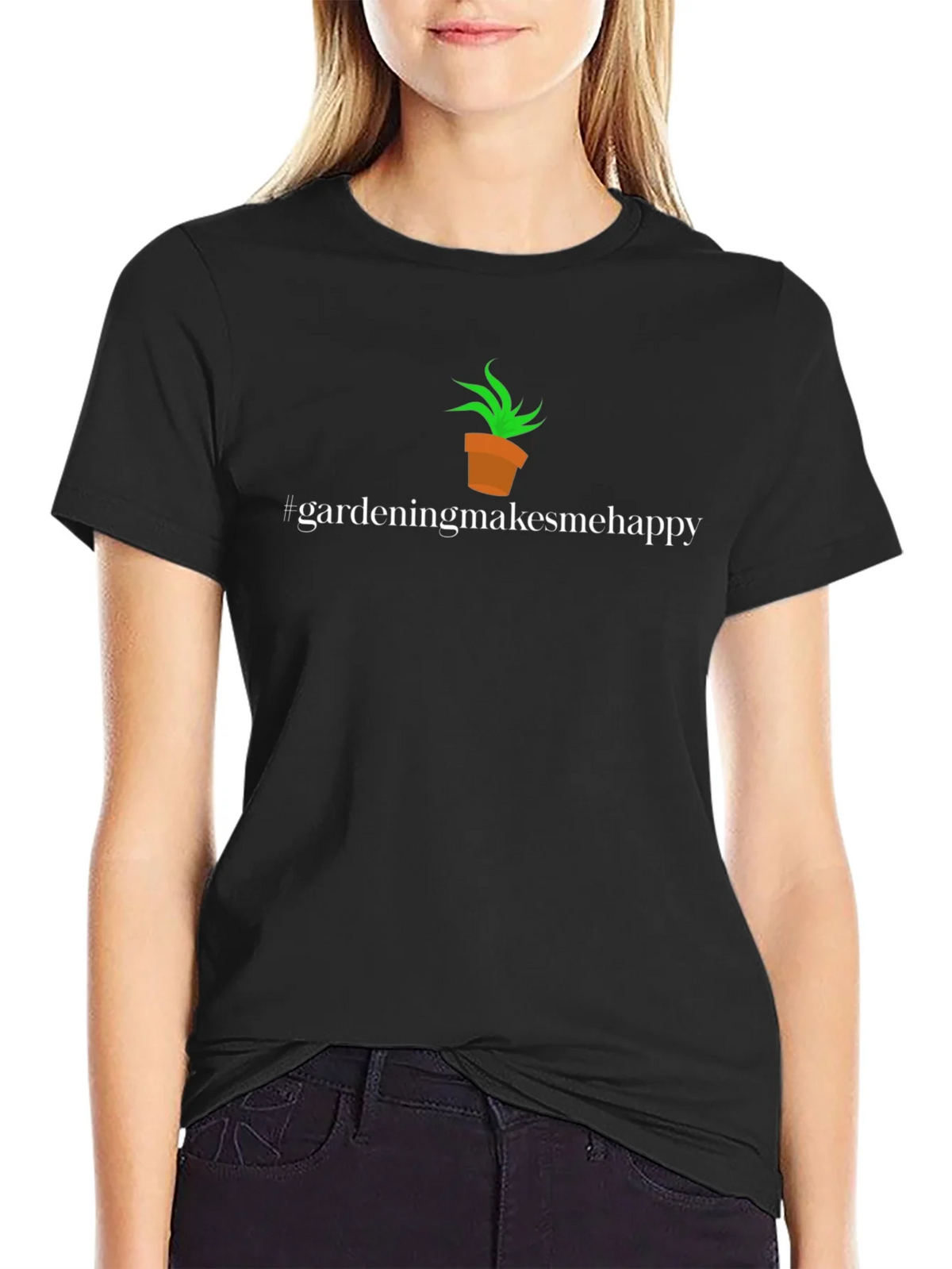 Gardening Makes Me Happy T-Shirt product image 2