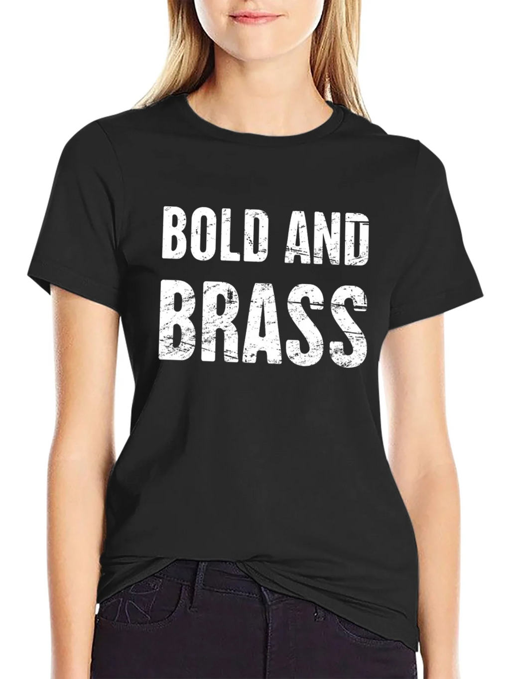 Bold and Brass Graphic Tee - Mens Black T-Shirt product image 2