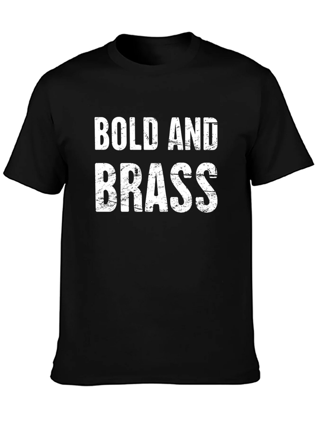 Bold and Brass Graphic Tee - Mens Black T-Shirt product image 3