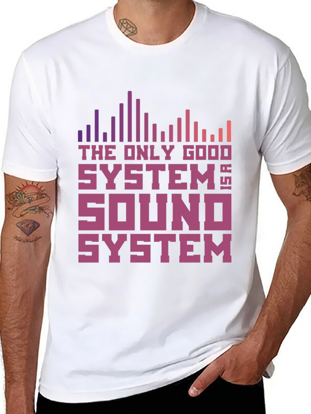 The Only Good System is a Sound T-Shirt product image 7