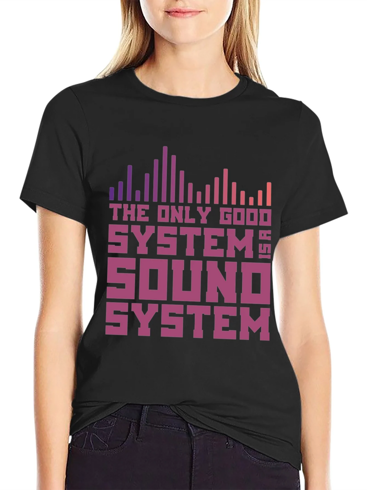 The Only Good System is a Sound T-Shirt product image 2