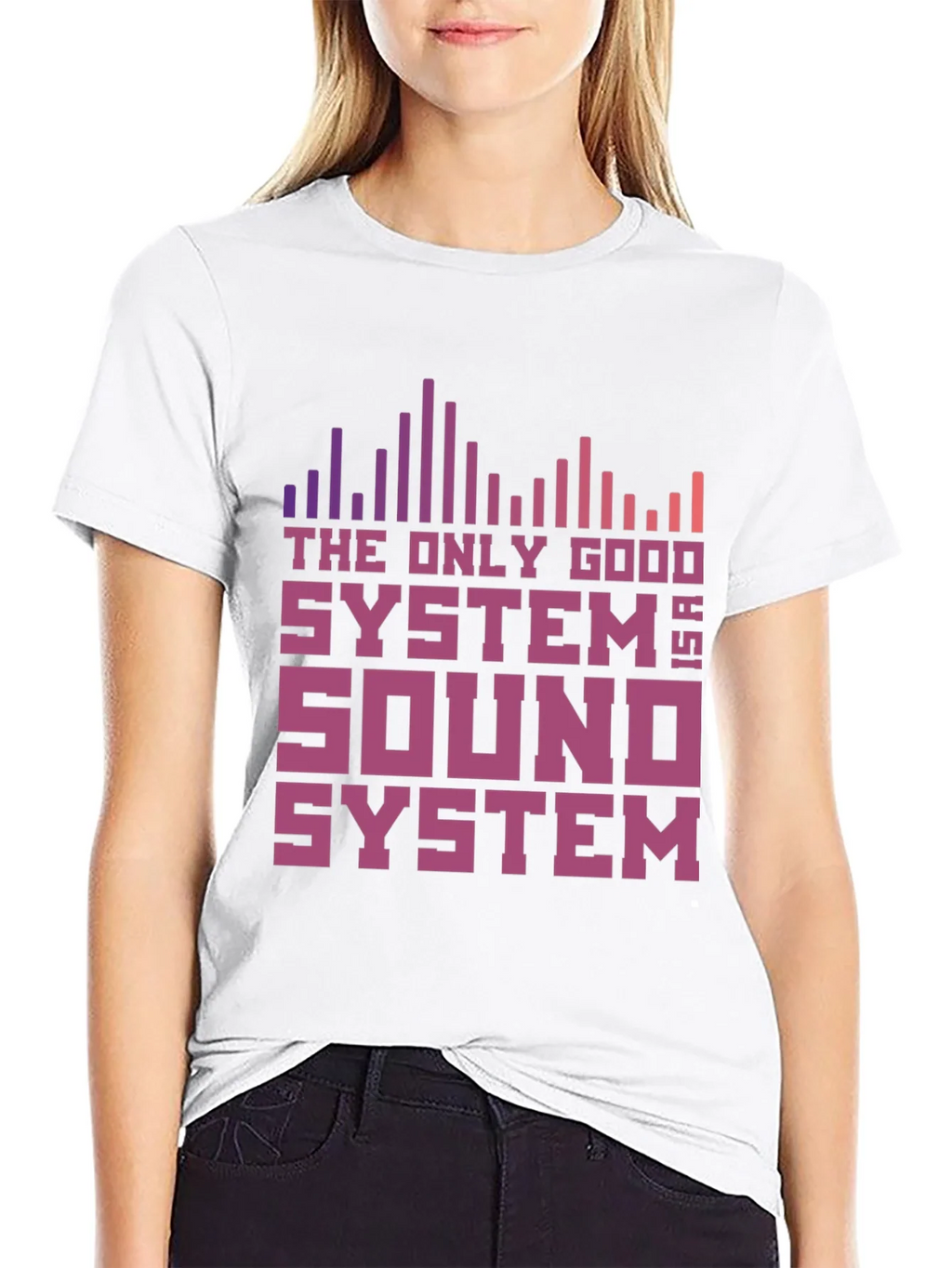 The Only Good System is a Sound T-Shirt product image 8