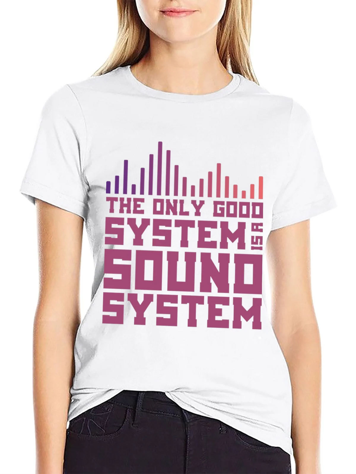 The Only Good System is a Sound T-Shirt product image 8