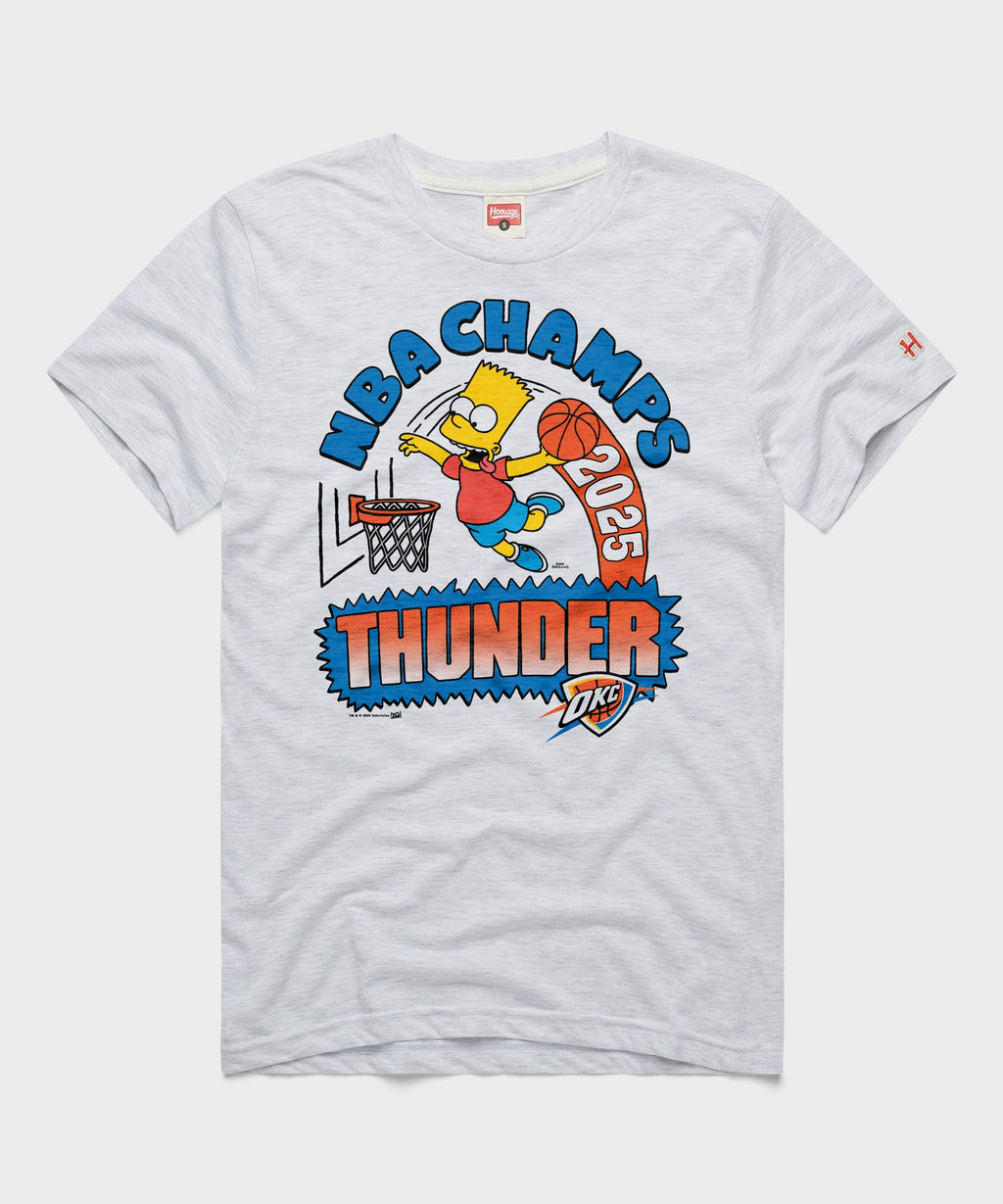 The Simpsons Bart x Thunder 2025 NBA Champs product image 1