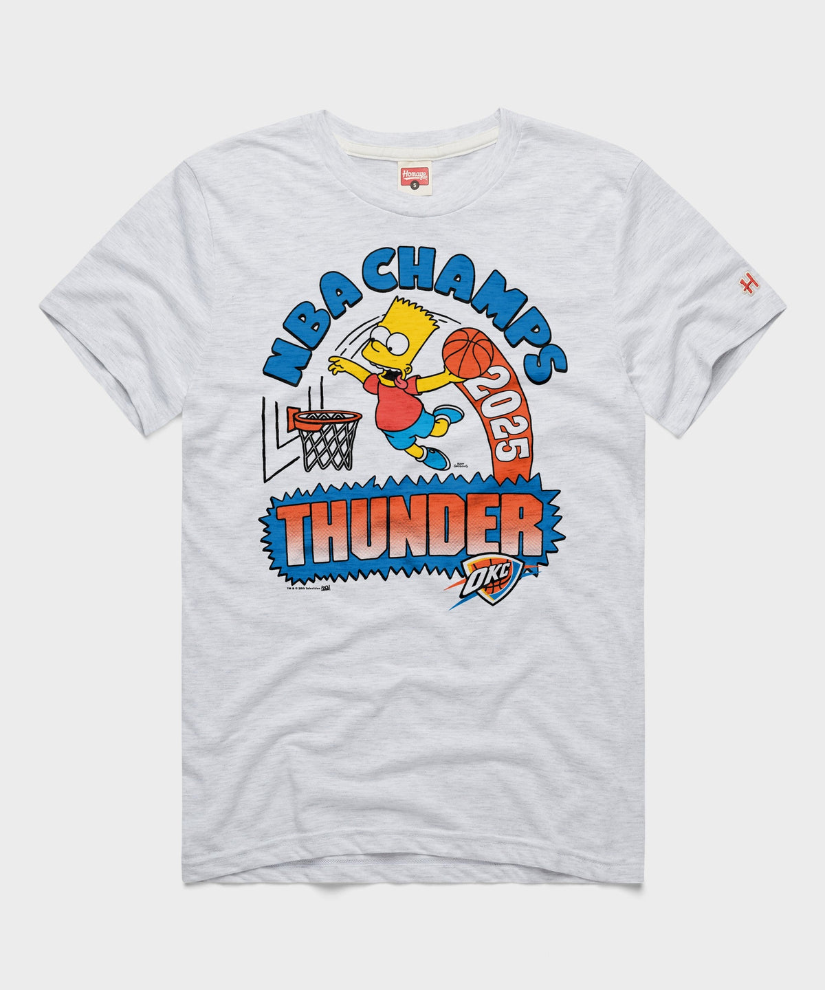 The Simpsons Bart x Thunder 2025 NBA Champs product image 1