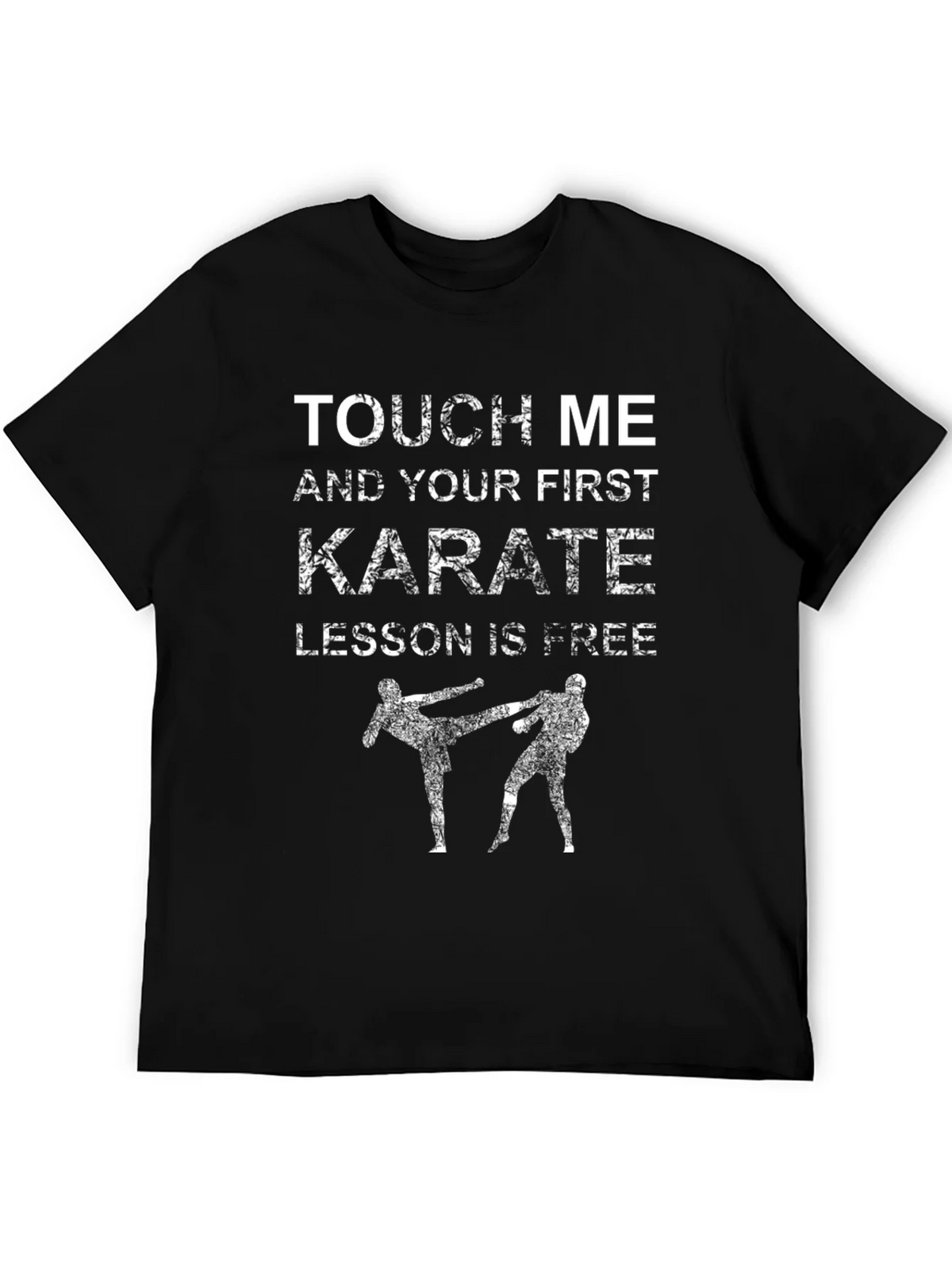 Karate Lesson T-Shirt: Touch Me & Get Free Training! product image 4
