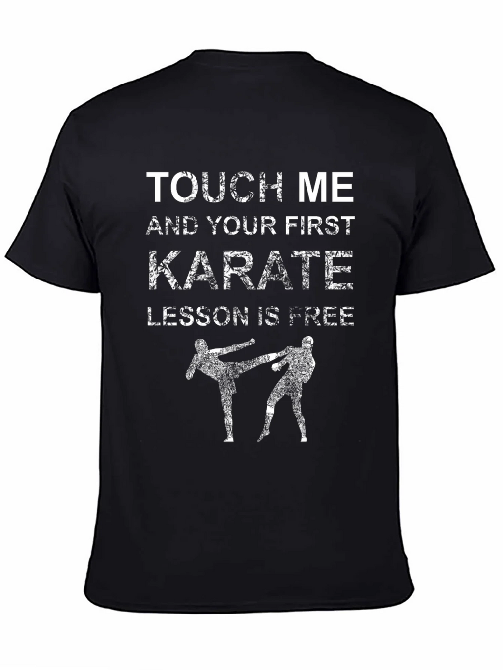 Karate Lesson T-Shirt: Touch Me & Get Free Training! product image 3
