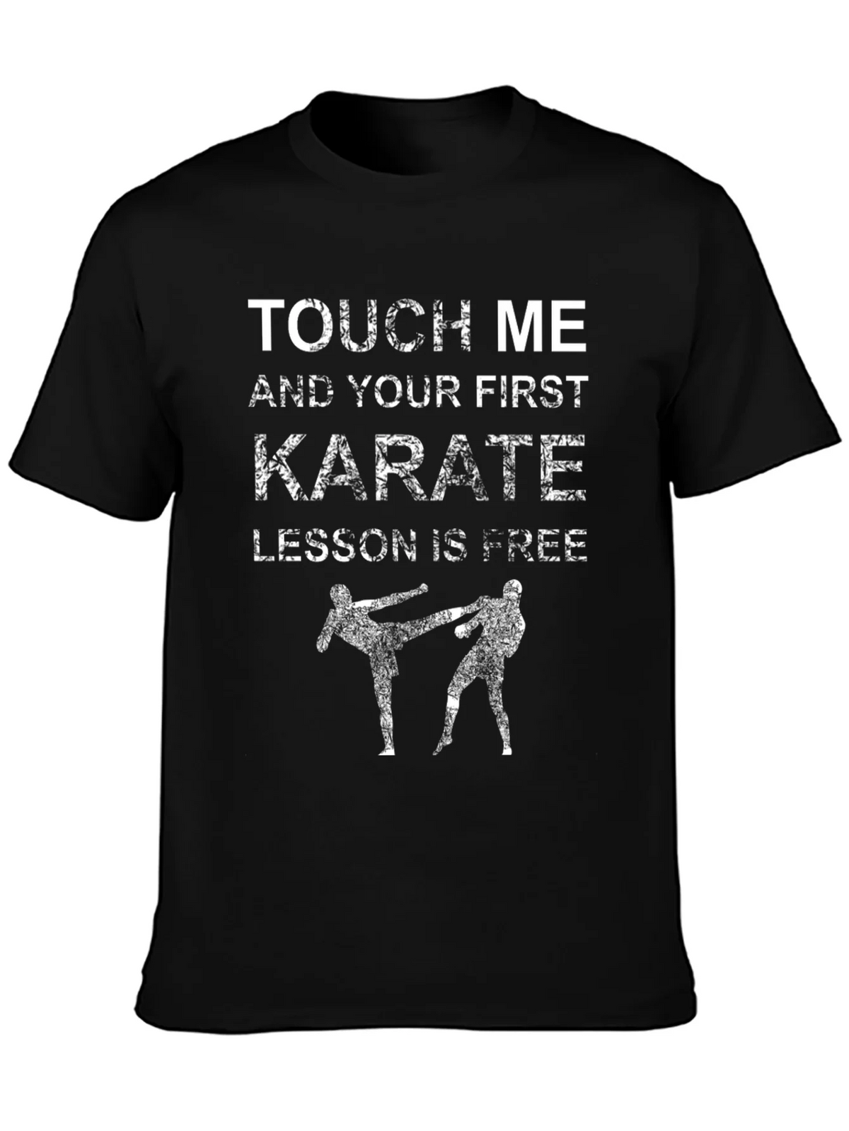 Karate Lesson T-Shirt: Touch Me & Get Free Training! product image 2