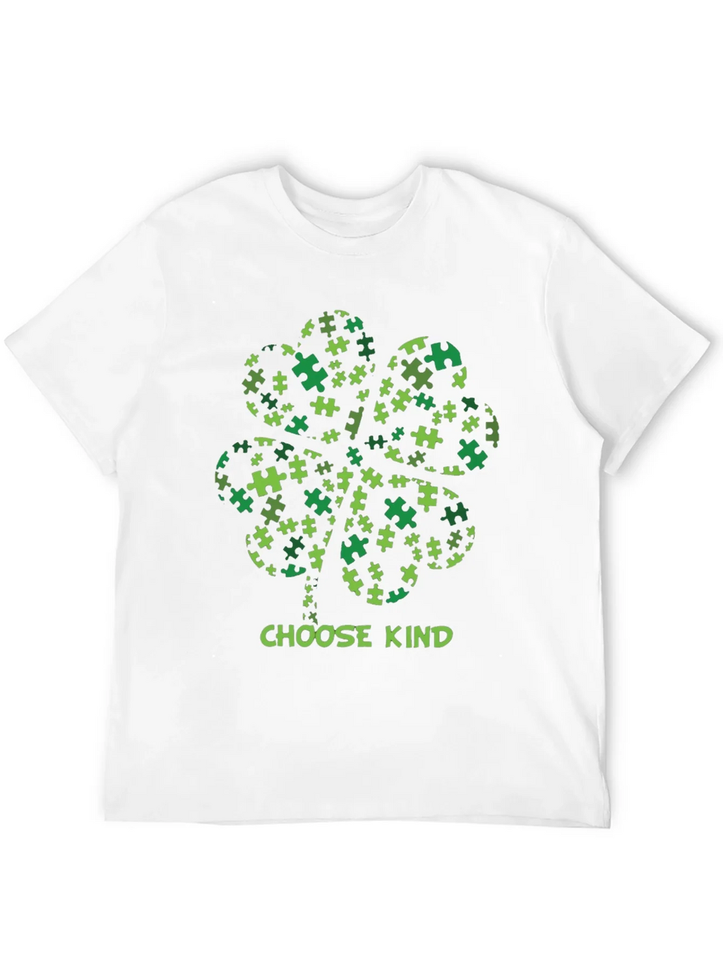 Autism Awareness Shamrock T-Shirt product image 6