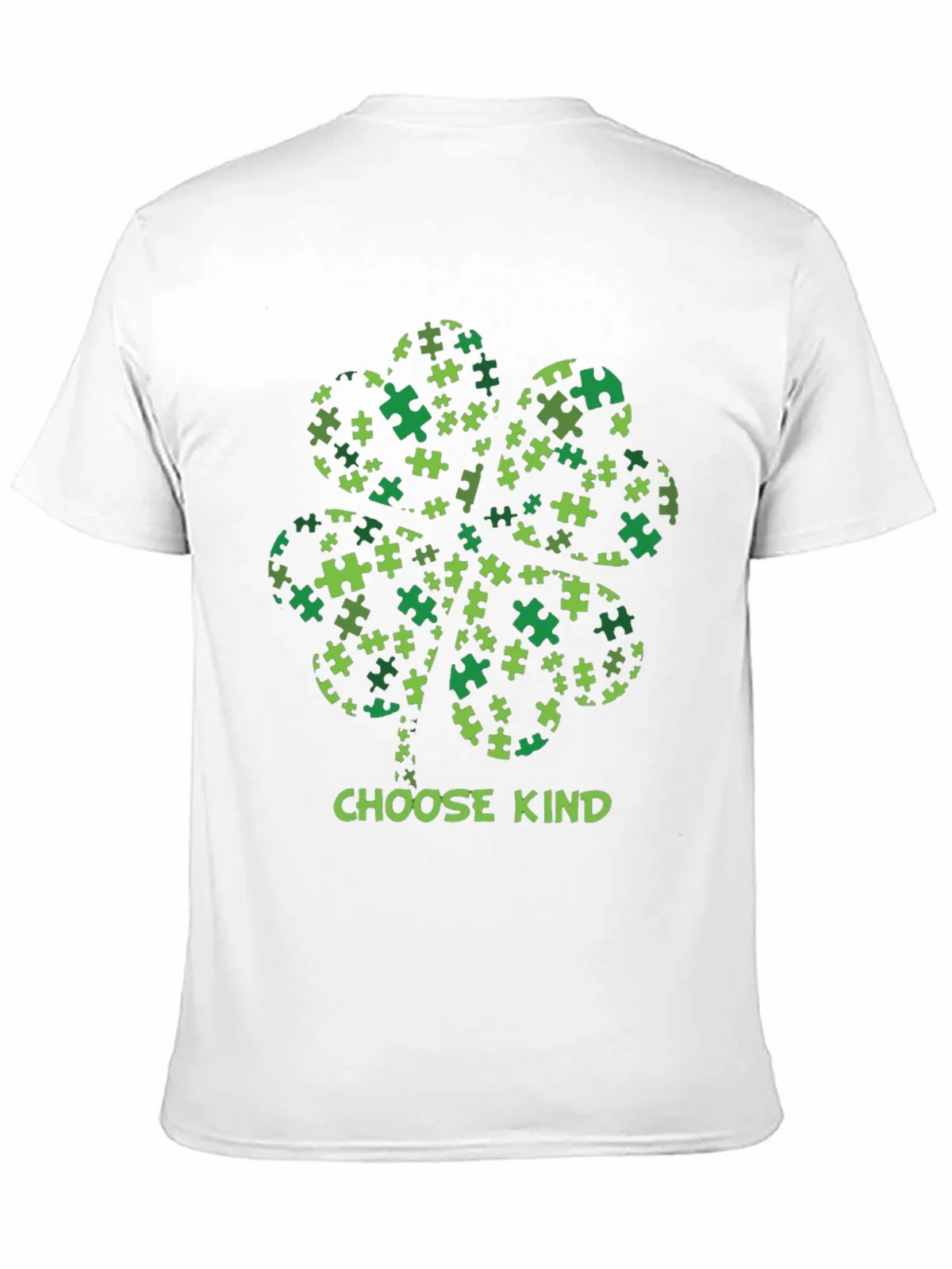 Autism Awareness Shamrock T-Shirt product image 5