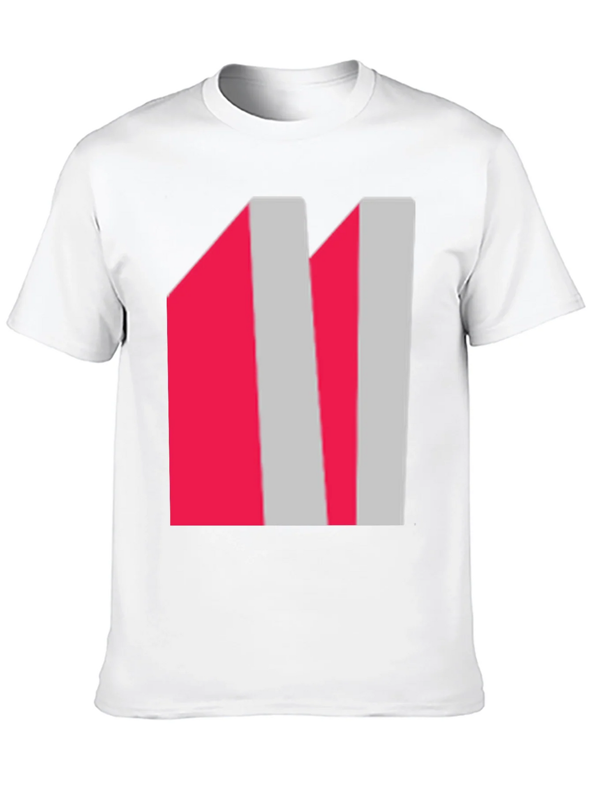 Abstract Striped Graphic Tee - Modern Casual Wear product image 9