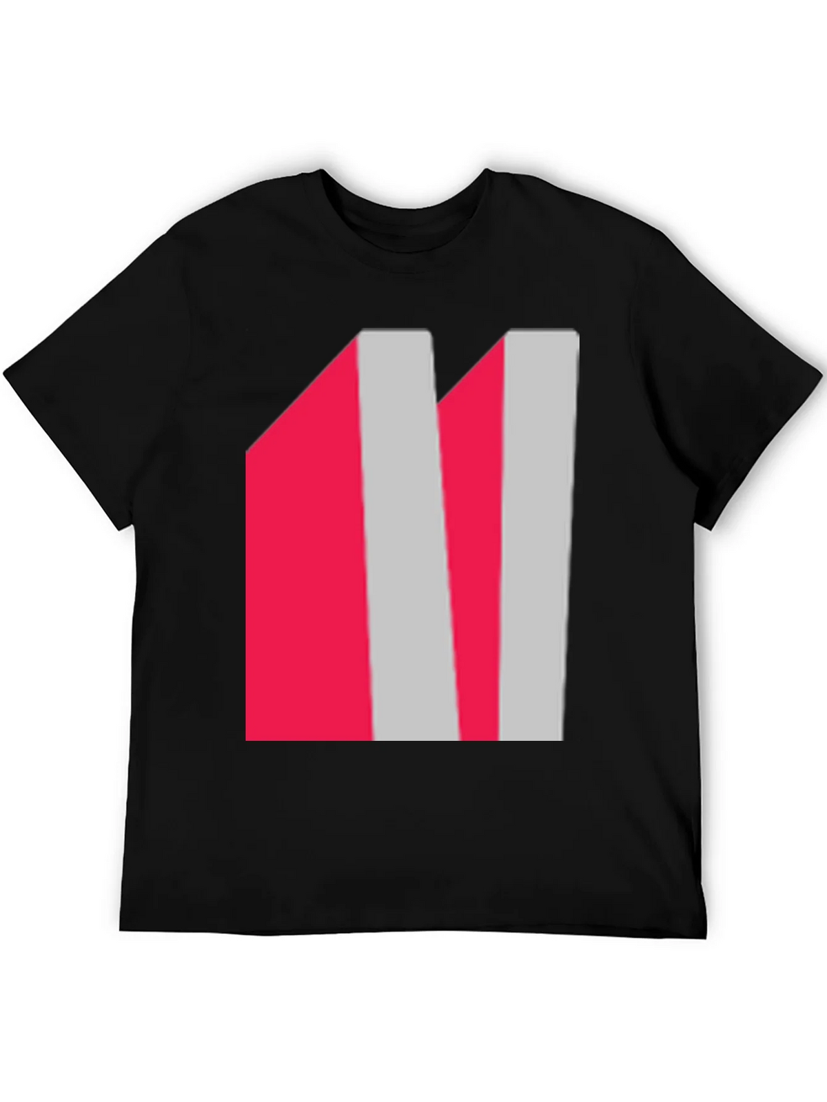 Abstract Striped Graphic Tee - Modern Casual Wear product image 5