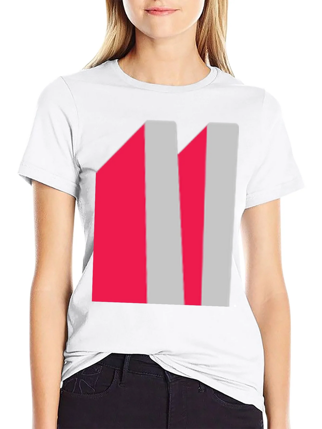 Abstract Striped Graphic Tee - Modern Casual Wear product image 8