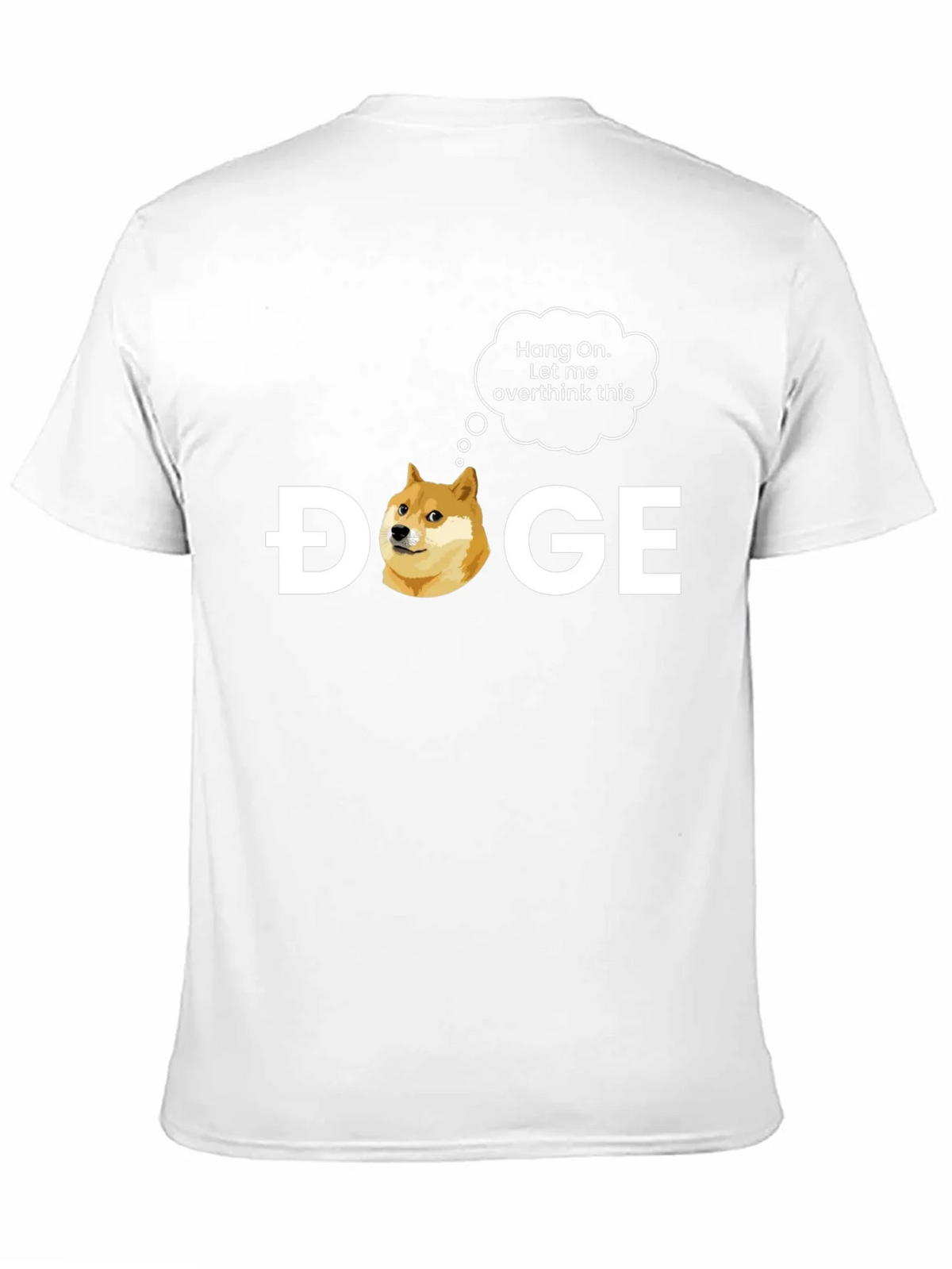 Doge Overthink Graphic T-Shirt - Meme Crypto Tee product image 10