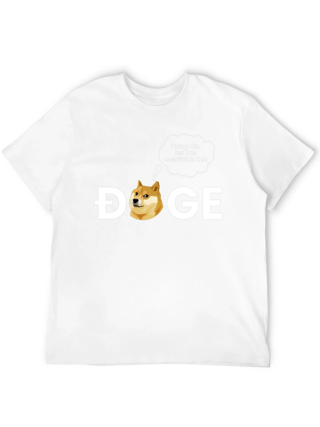 Doge Overthink Graphic T-Shirt - Meme Crypto Tee product image 11