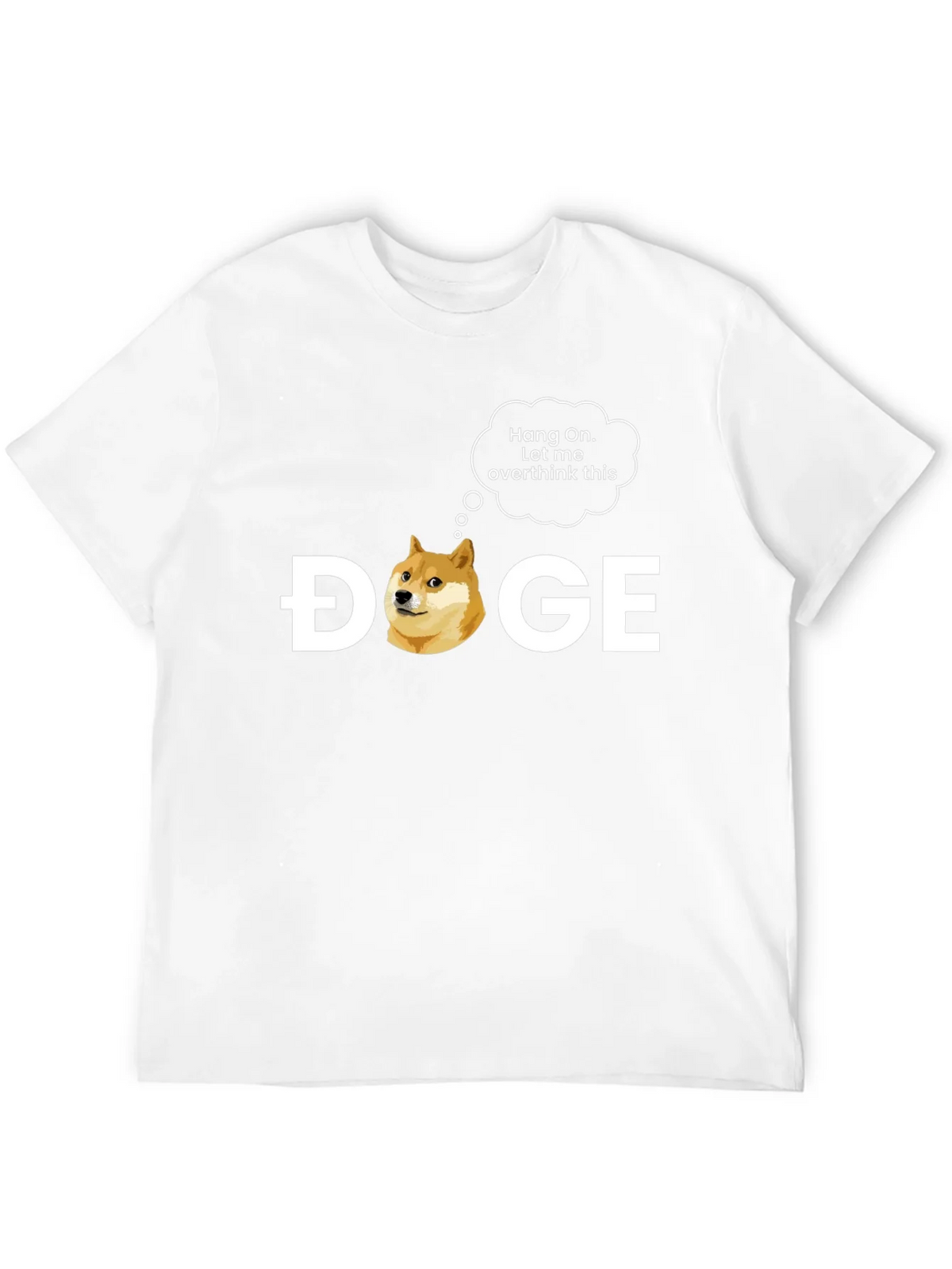 Doge Overthink Graphic T-Shirt - Meme Crypto Tee product image 11