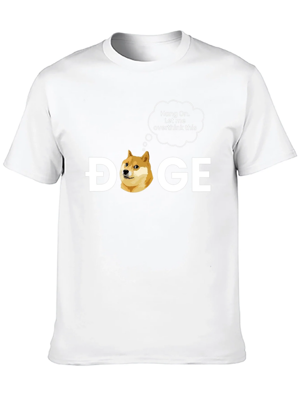 Doge Overthink Graphic T-Shirt - Meme Crypto Tee product image 9