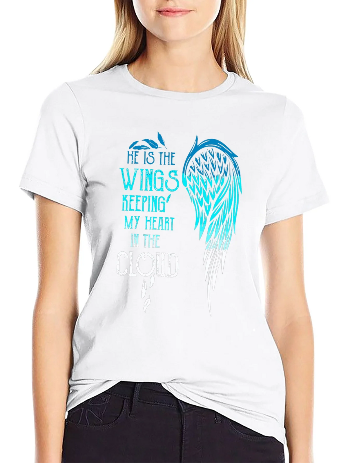 He is the Wings T-Shirt product image 8
