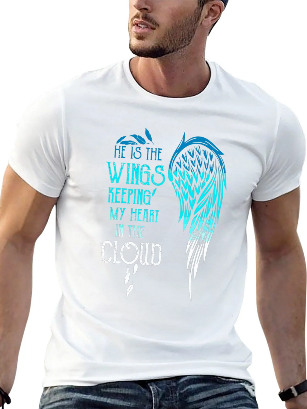 He is the Wings T-Shirt product image 12