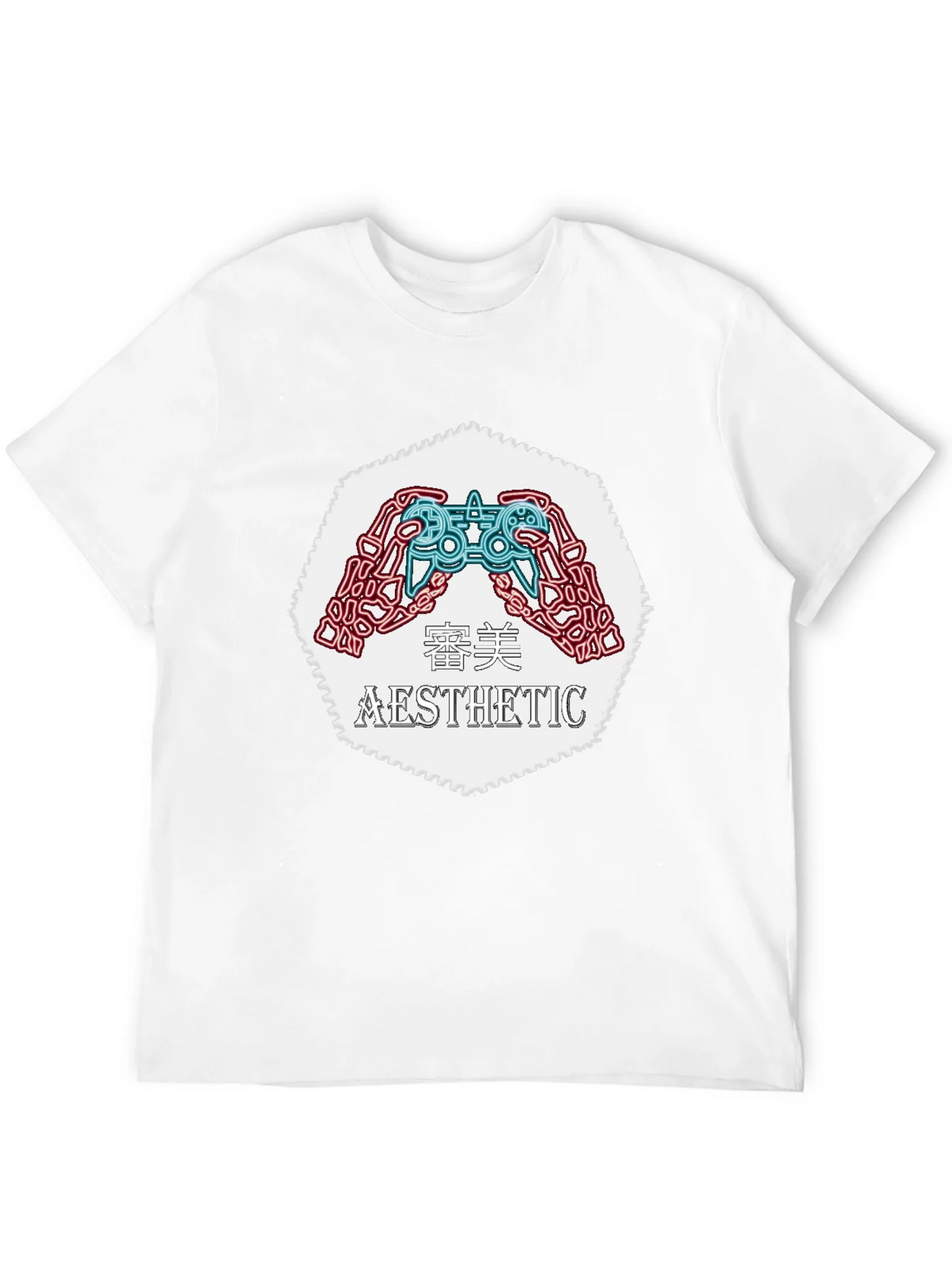 Aesthetic Gamer Graphic Tee - Black product image 11