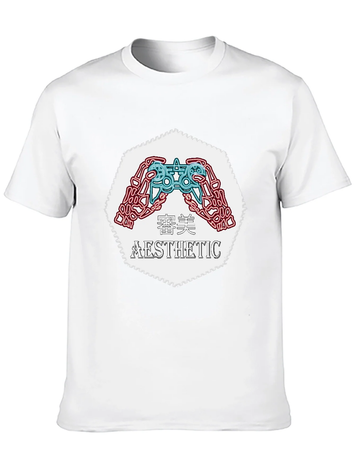 Aesthetic Gamer Graphic Tee - Black product image 9