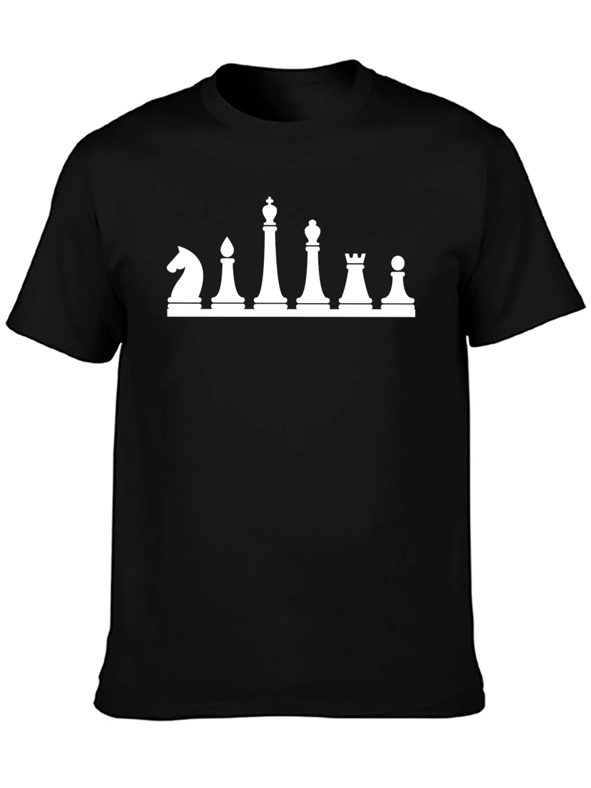 Chess Piece Graphic Tee - Black product image 3