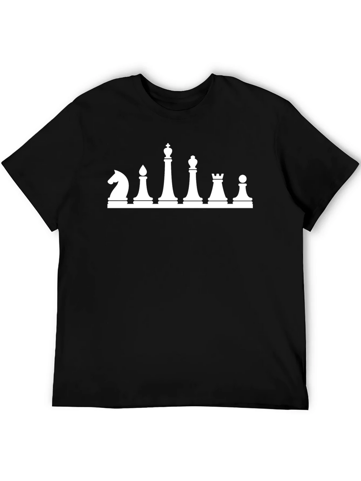 Chess Piece Graphic Tee - Black product image 5