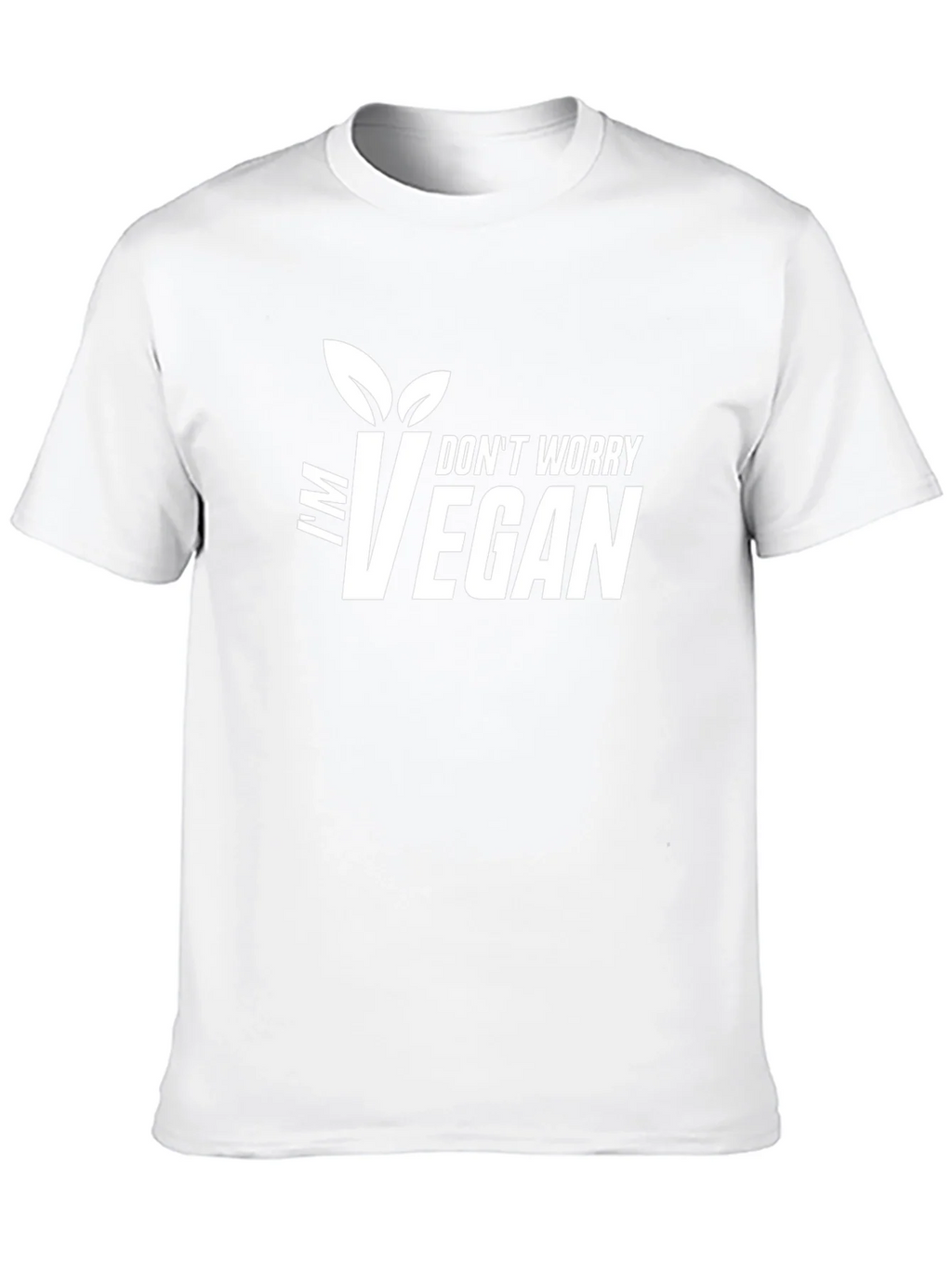Im Vegan Graphic Tee - Black T-Shirt product image 9